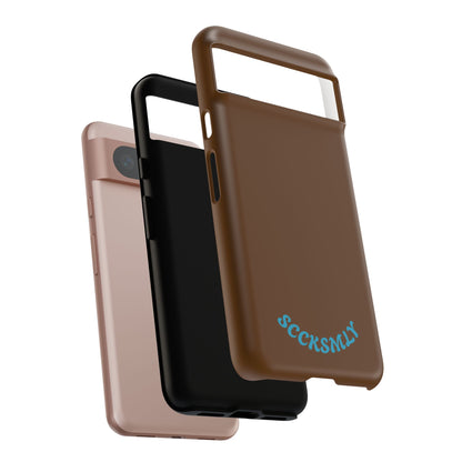 SOLID Chocolate Coco Tough Case for Google Pixel