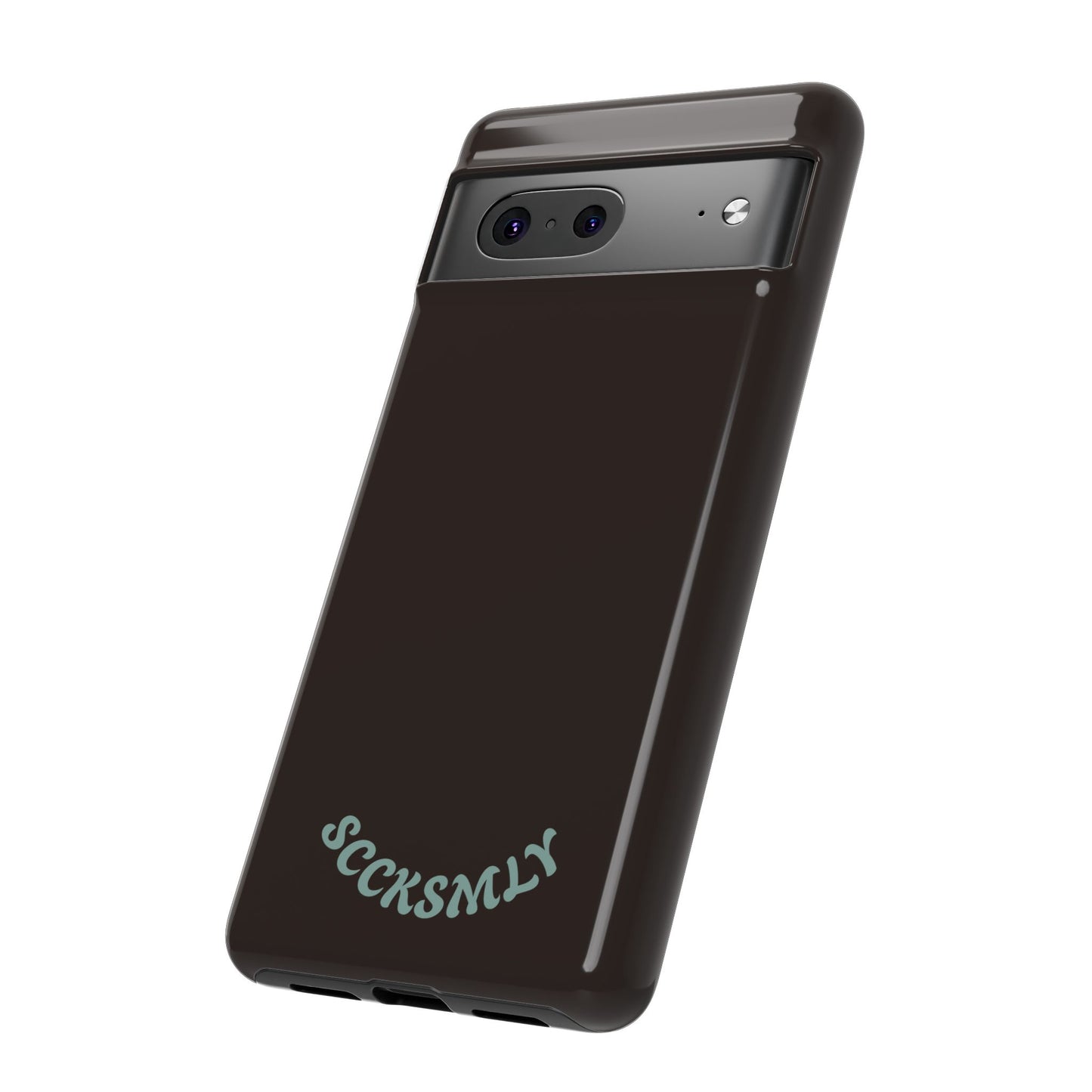 SOLID Espresso Mint Tough Phone Case for Google Pixel