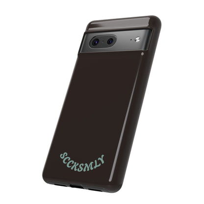 SOLID Espresso Mint Tough Phone Case for Google Pixel