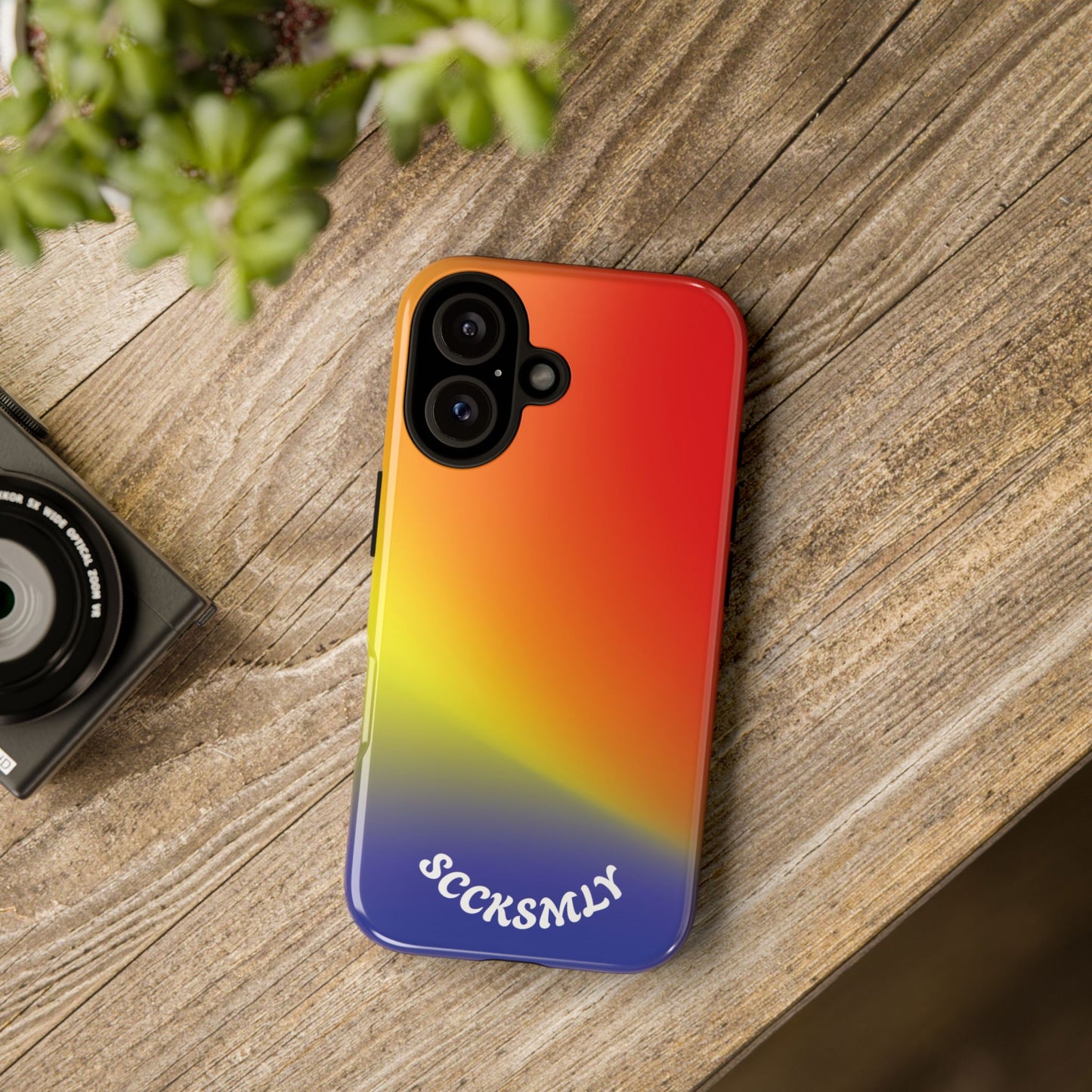 Volcanic Rain Tough Phone Case for Apple