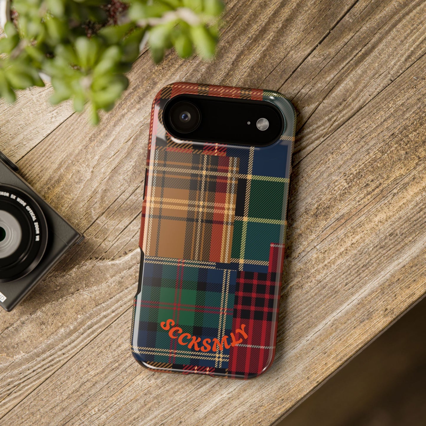 Heritage Hues Patchwork Tough Phone Case for Apple