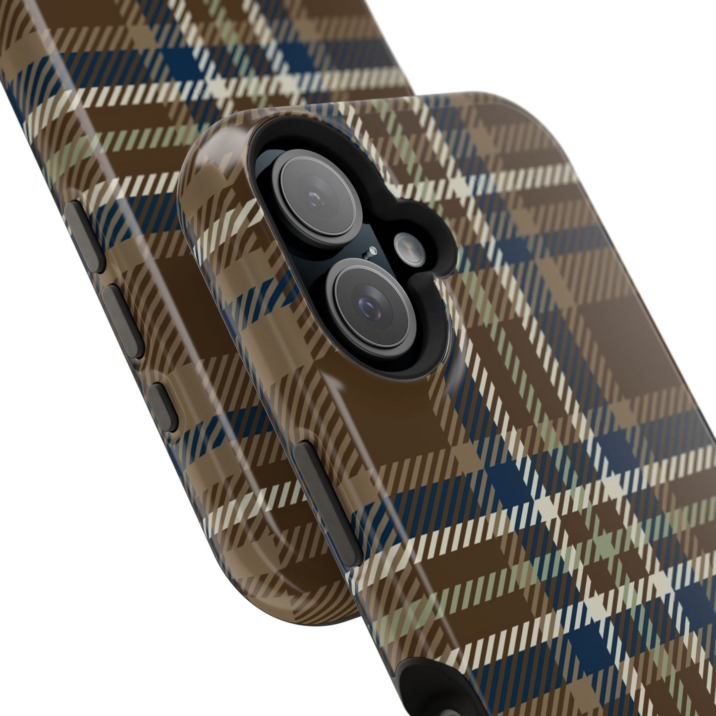 Earth and Sky Plaid Phone Case for Apple