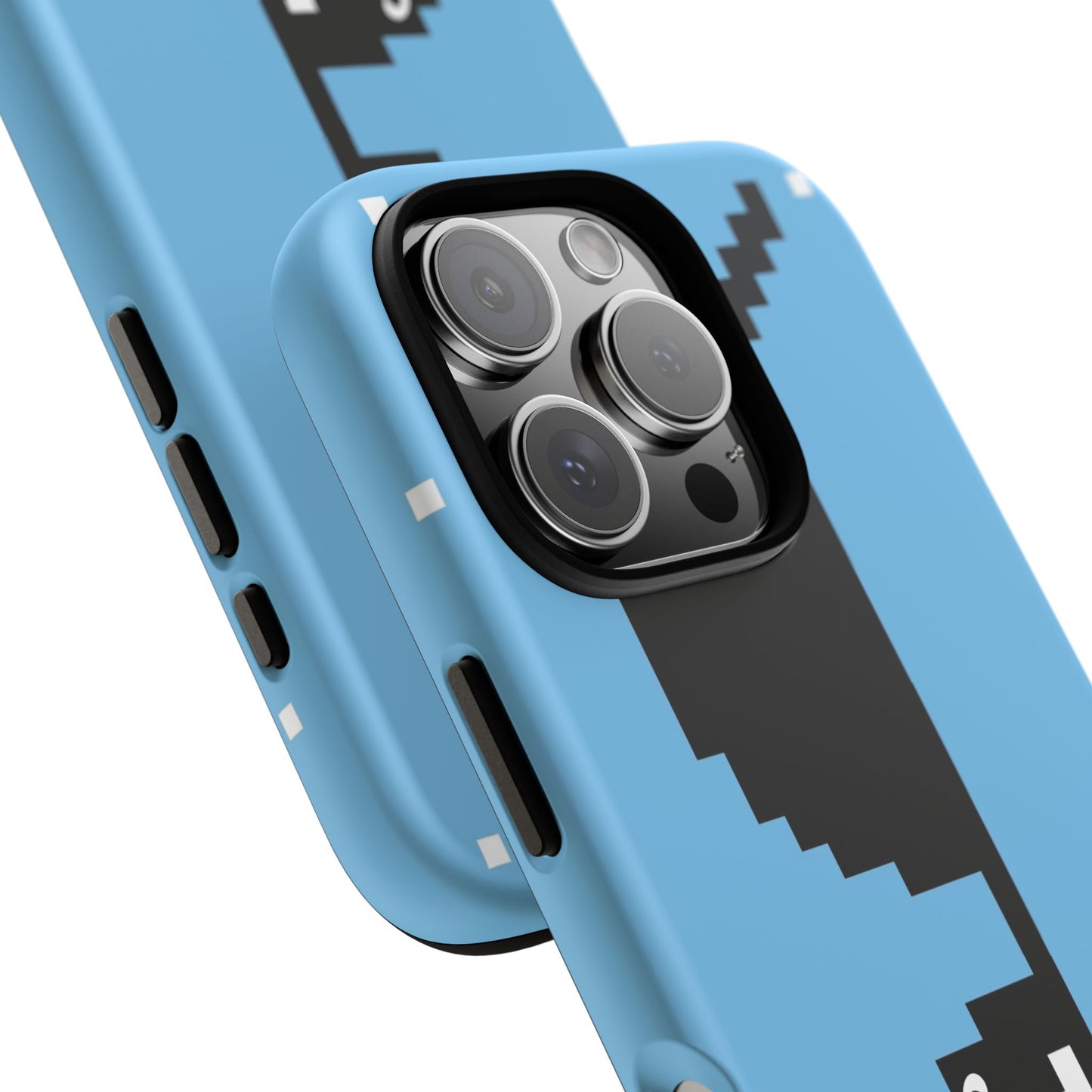 Pixel Glass Tough Phone Case for Apple