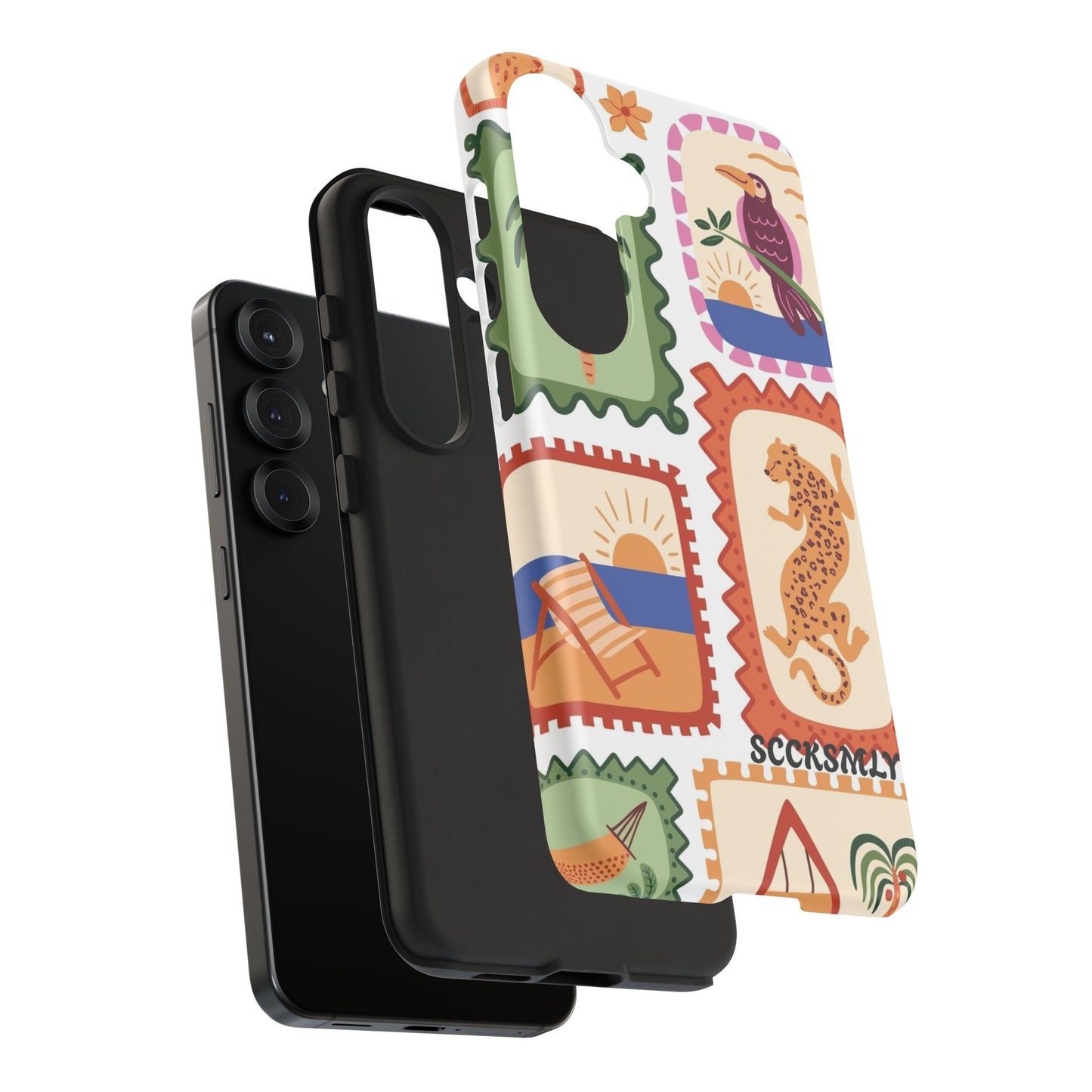 Tropical Print Phone Case for Samsung