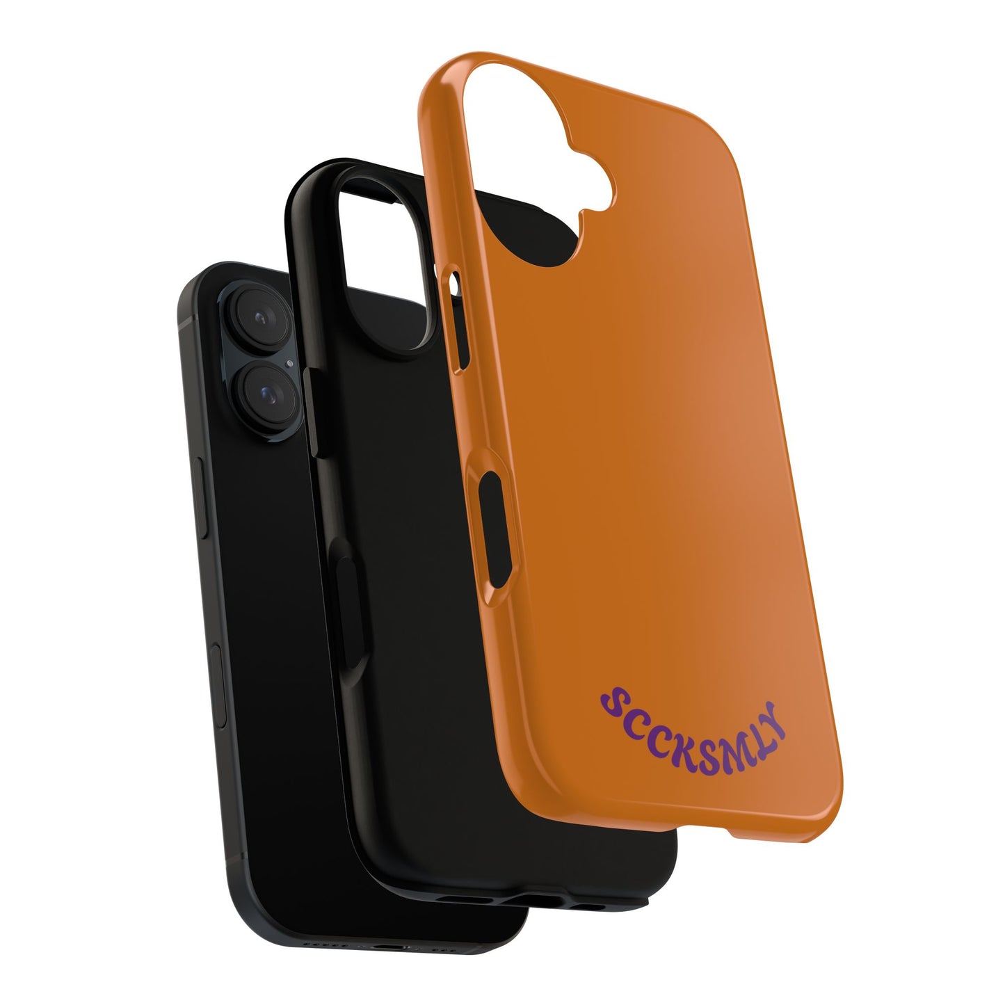 SOLID Burned Plum Tough Case for Apple