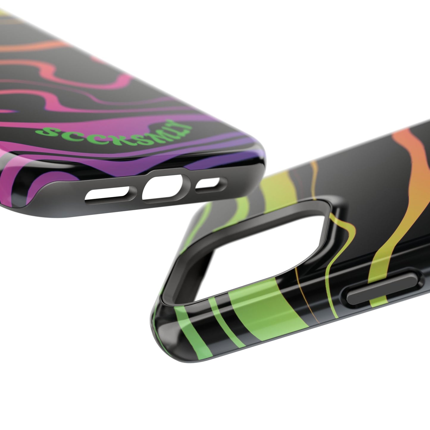 Dark Rainbow Phone Case for Apple