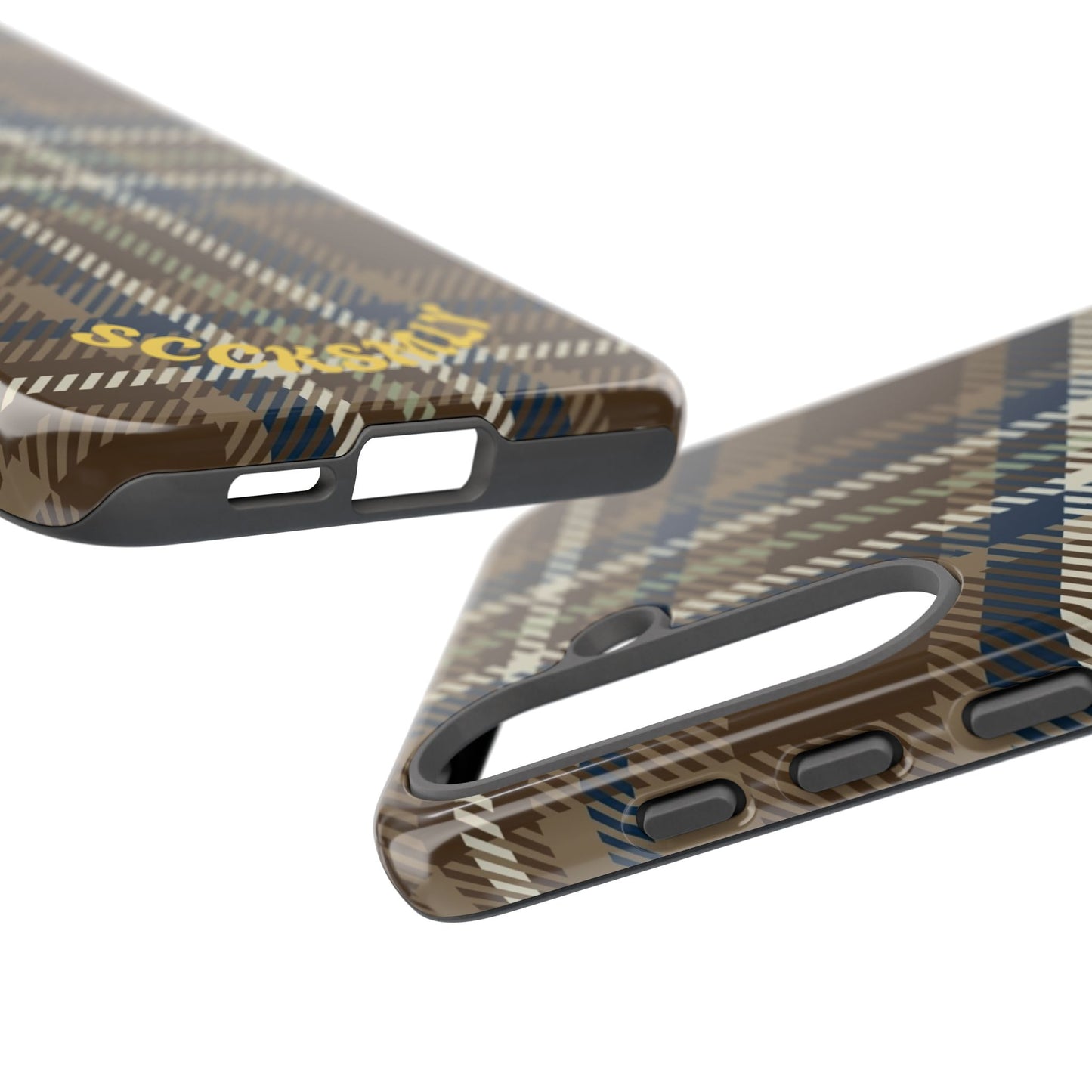 Earth and Sky Plaid Phone Case for Samsung