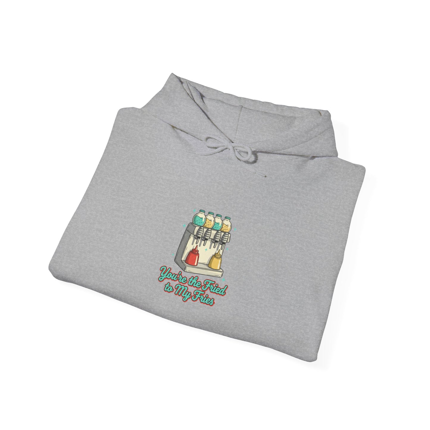 Pantry Label Art Hoodie | retro diner matchbook, vintage grocery sign print
