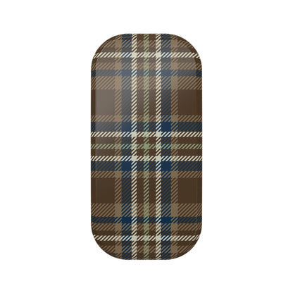 Clickit Earth and Sky Plaid Phone Stand