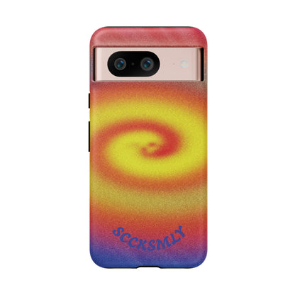 Toxic Spiral Tough Phone Case for Google Pixel