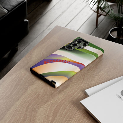 Green Waves Phone Case for Samsung