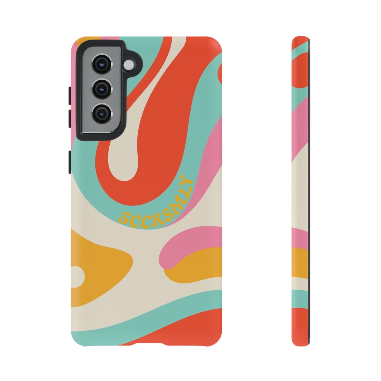 Psychodelic Acid Swirl Phone Case for Samsung