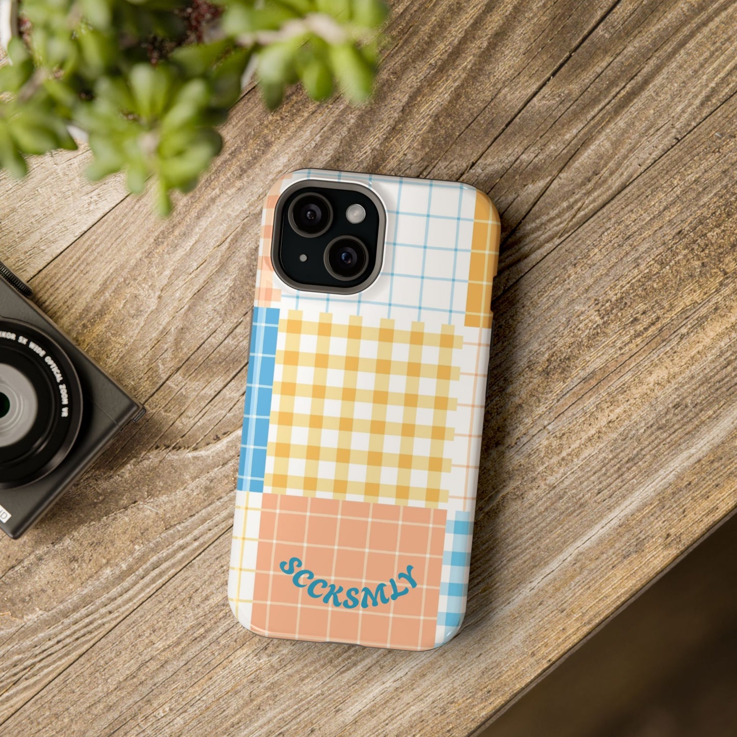 Joy Checkmate Phone Case for Apple