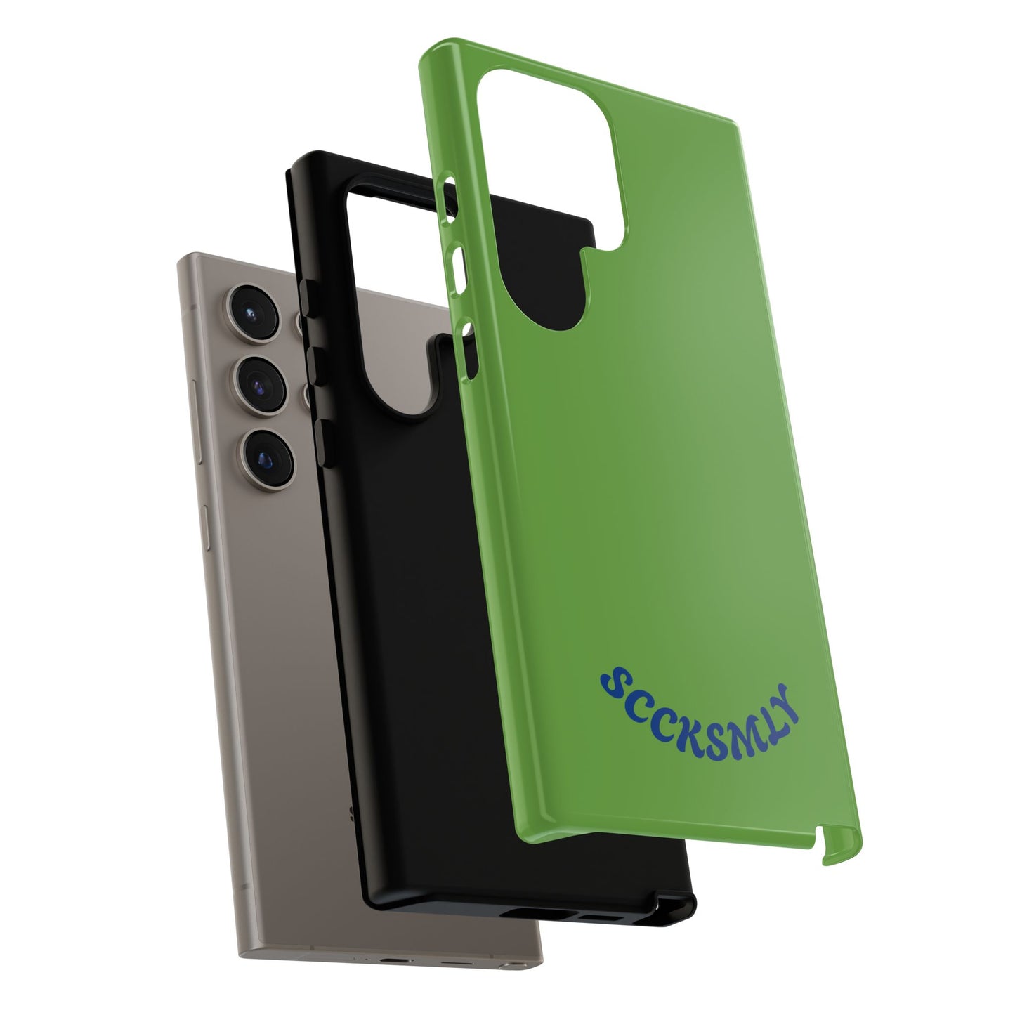 SOLID Matcha Moss Tough Case for Samsung