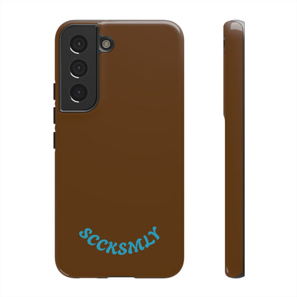 SOLID Chocolate Coco Tough Case for Samsung