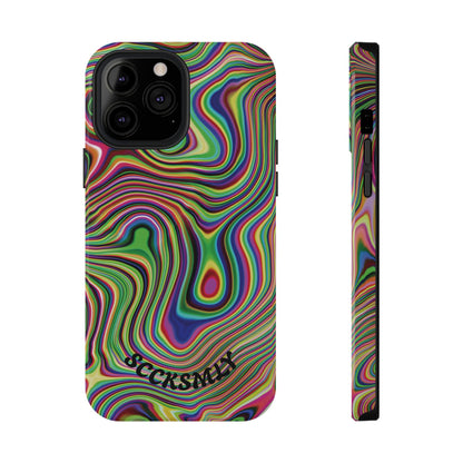 Acid Swirl Phone Case for Apple
