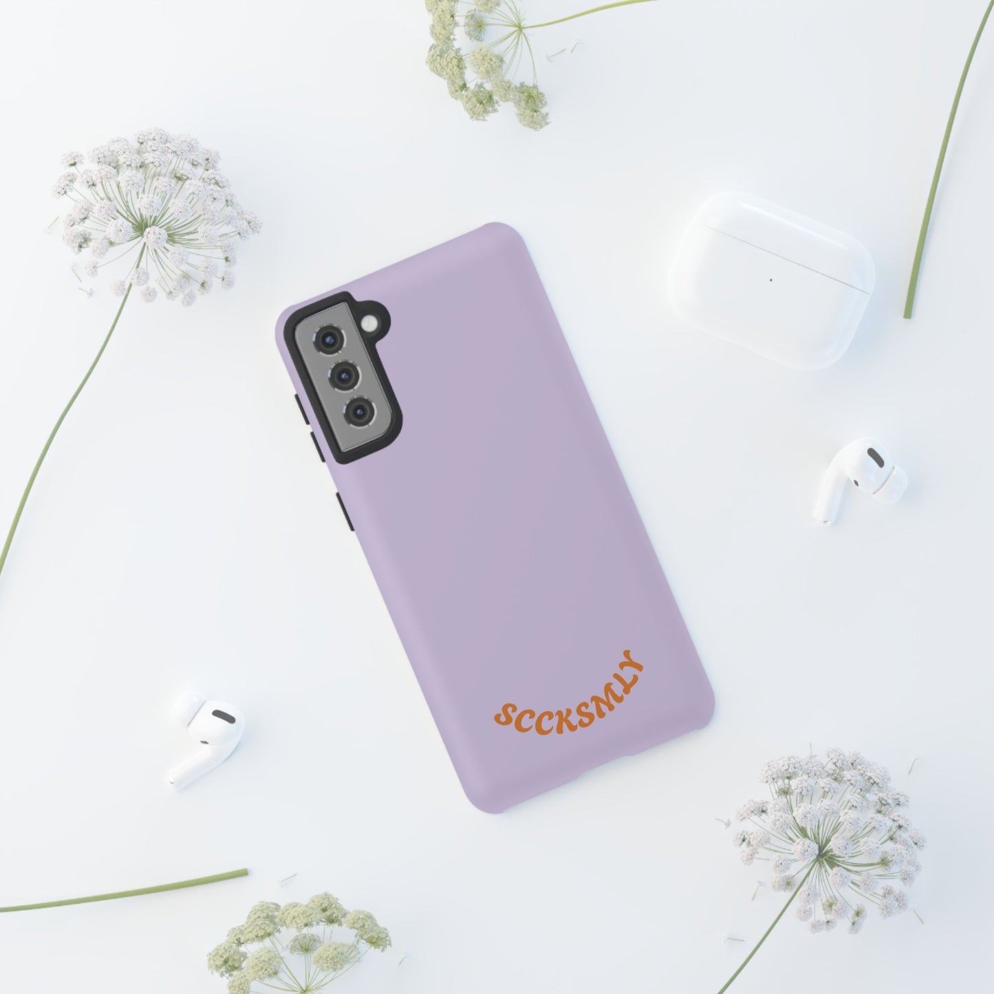SOLID Lavender Mist Tough Case for Samsung