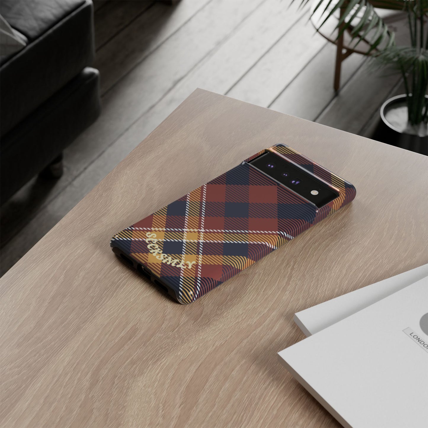 Harvest Tartan Phone Case for Google Pixel