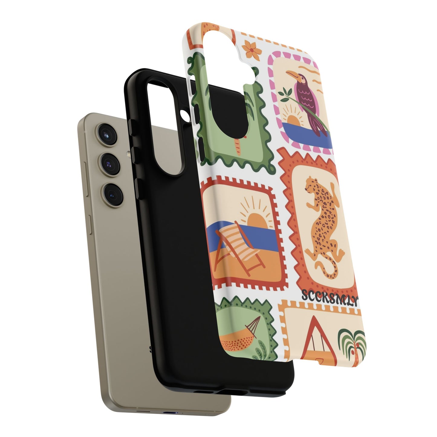 Tropical Print Phone Case for Samsung