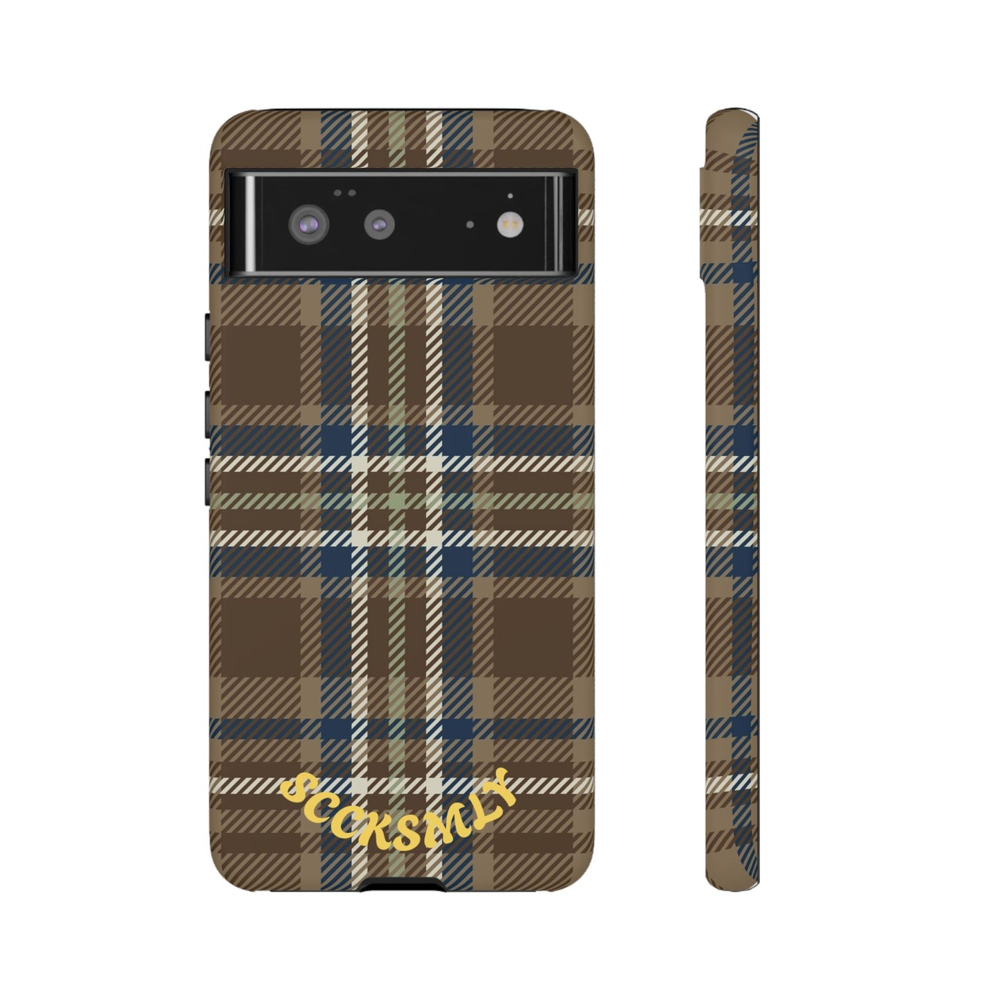 Earth and Sky Plaid Phone Case for Google Pixel