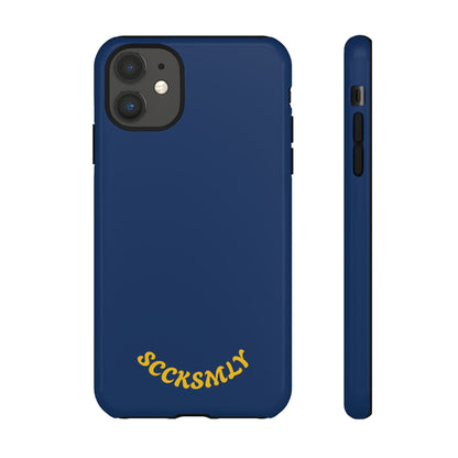 SOLID Cobalt Haze Tough Case for Apple