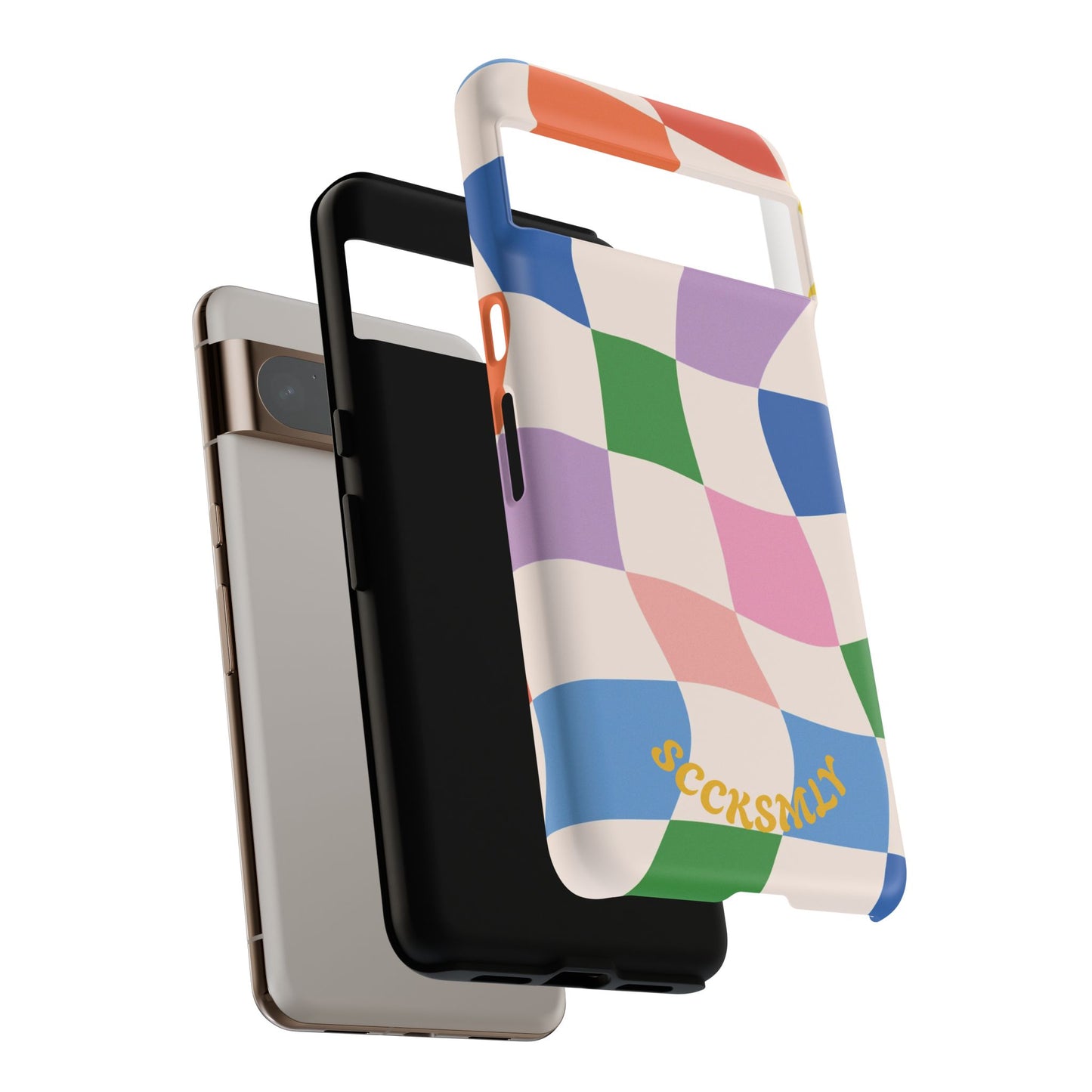 Checker Flicker Phone Case for Google Pixel