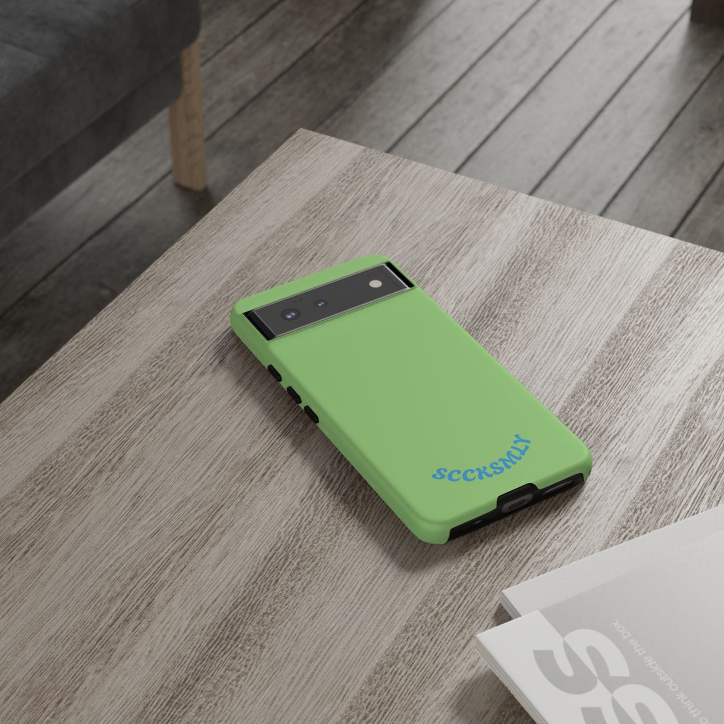 SOLID Sour Lime Tough Case for Google Pixel