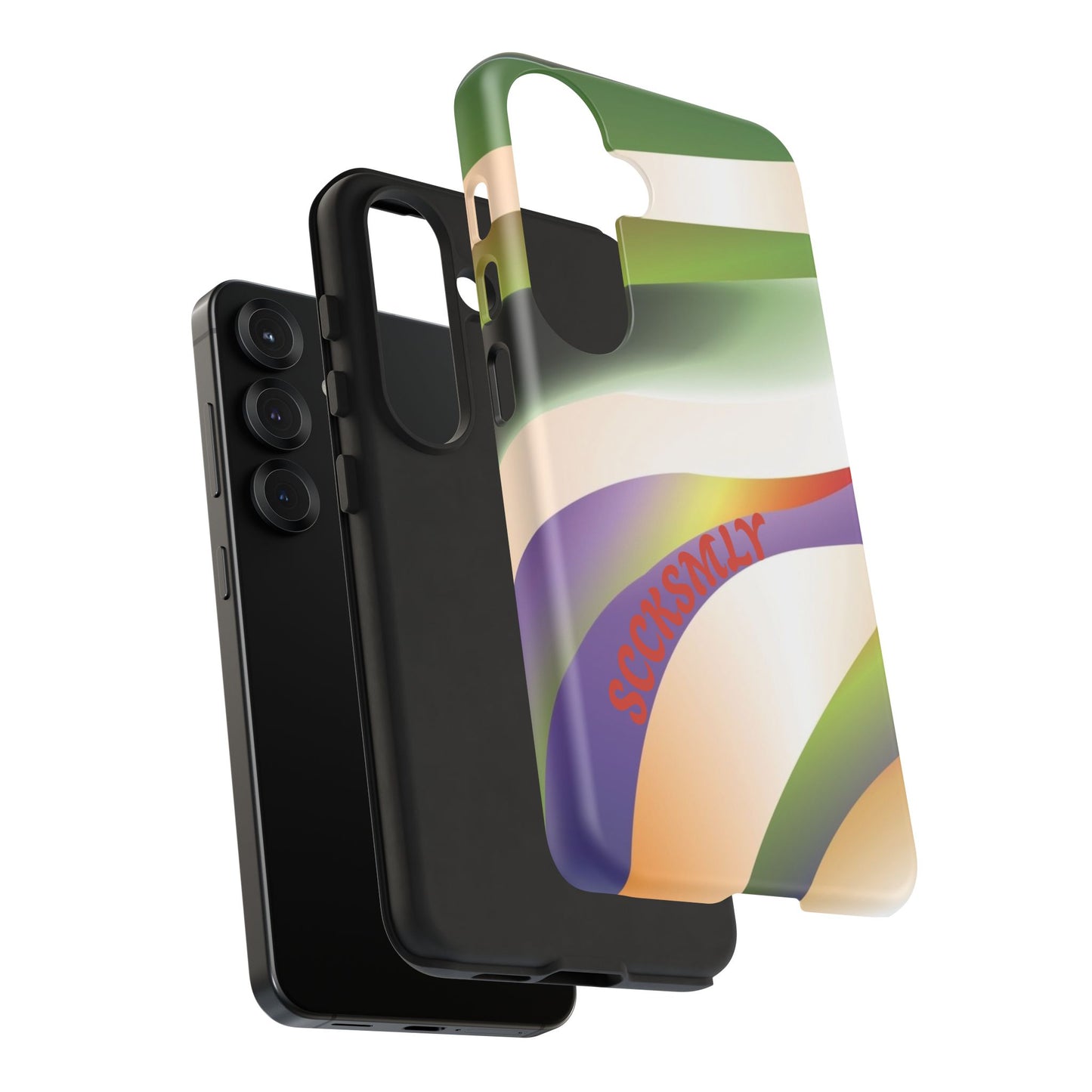 Green Waves Phone Case for Samsung