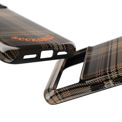 Brown Bread Plaid Tough Phone Case for Google Pixel