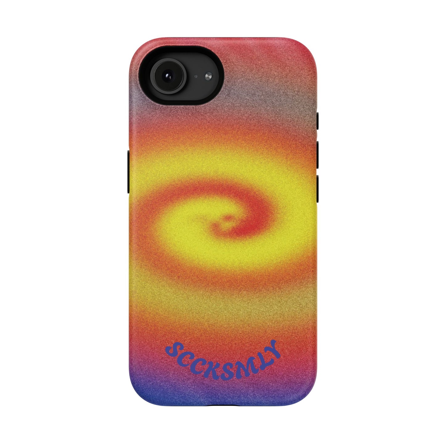 Toxic Spiral Tough Phone Case for Apple