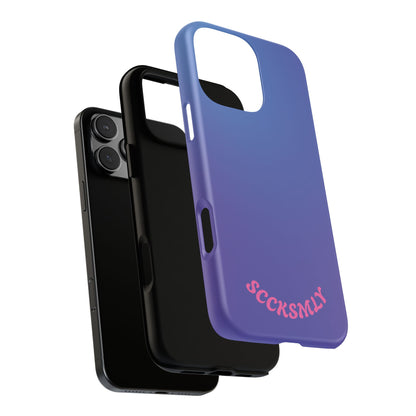Berry Pop Gradient Tough Phone Case for Apple