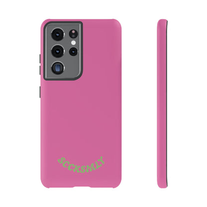 SOLID Sweet Static Pink Tough Case for Samsung