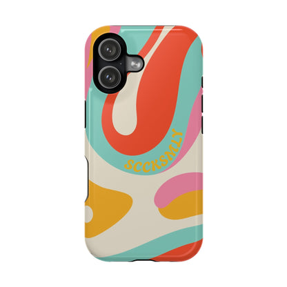 Psychodelic Acid Swirl Phone Case for Apple