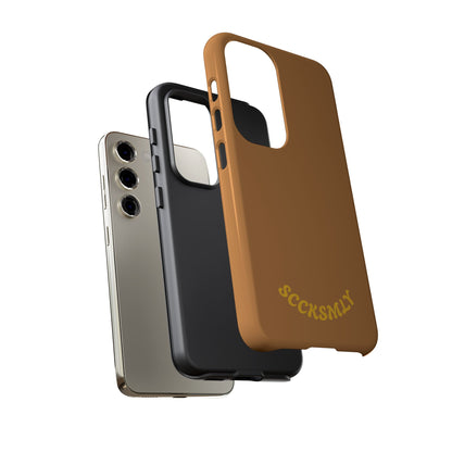 SOLID Spice Caramel Tough Case for Samsung