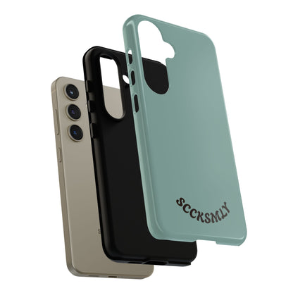 SOLID Fudge Mint Crunch Tough Phone Case for Samsung