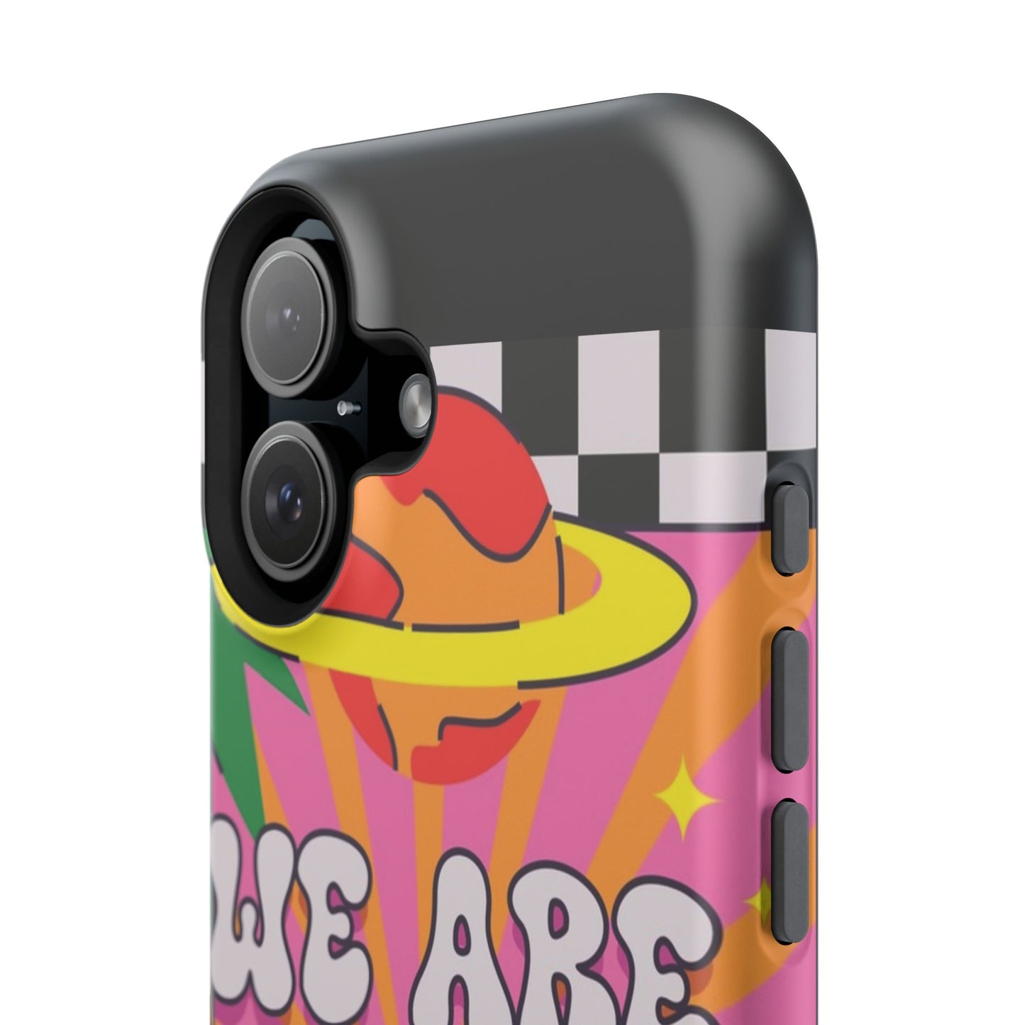 WE ARE NOT ALONE Tough Phone Case for Apple