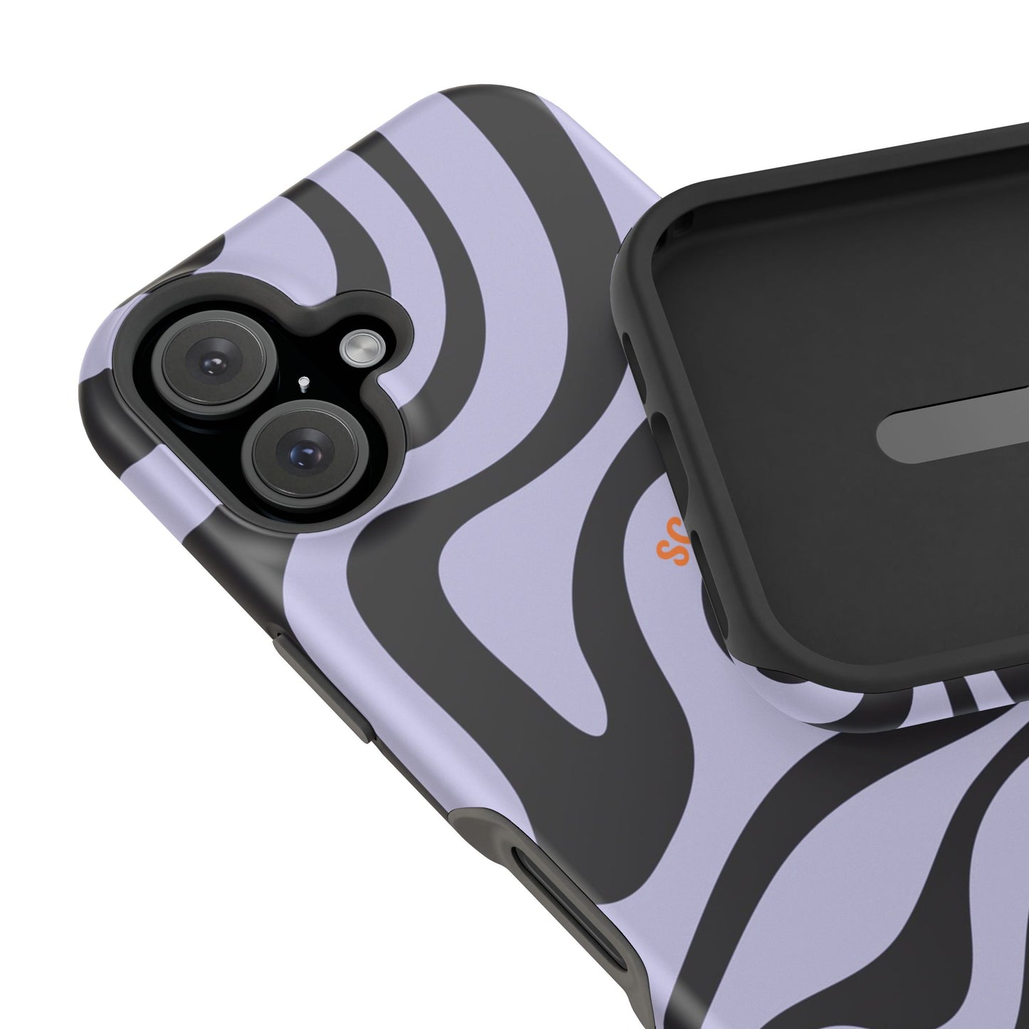 Purple Swirl Phone Case for Apple