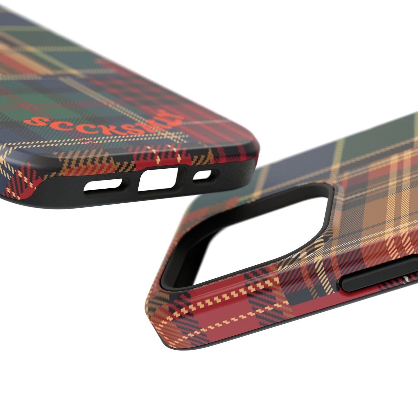 Heritage Hues Patchwork Tough Phone Case for Apple