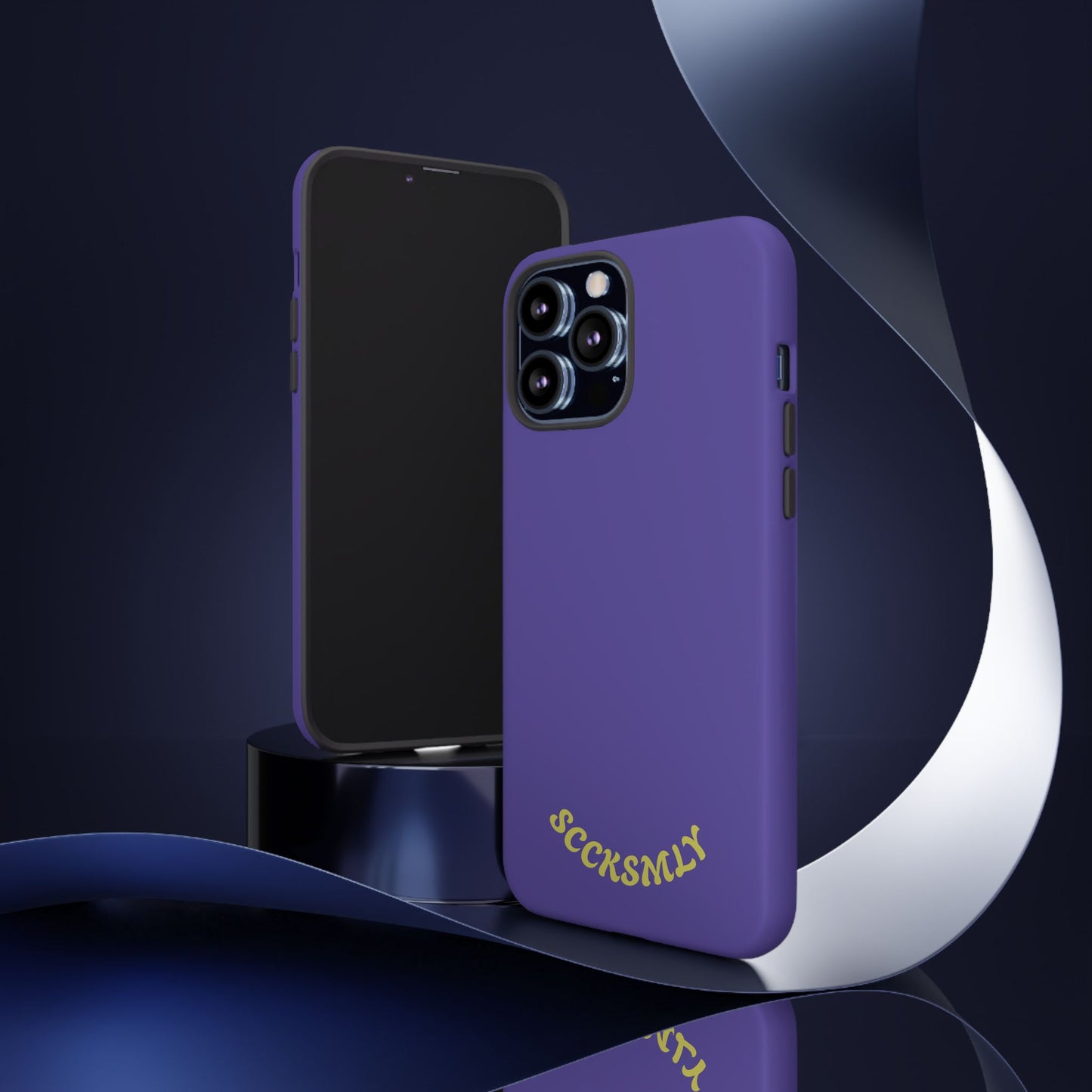 SOLID Dreamy Dusk Purple Tough Case for Apple