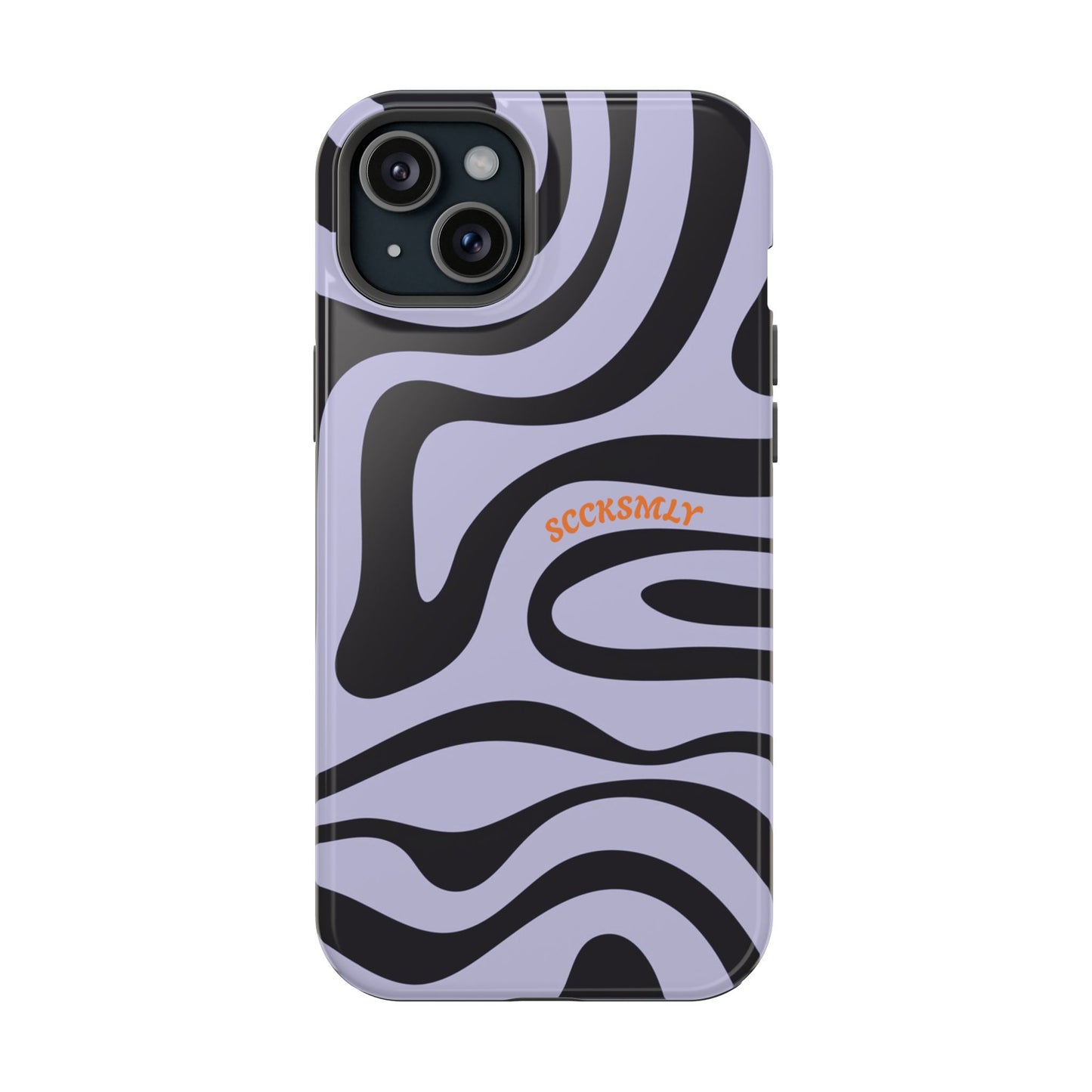 Purple Swirl Phone Case for "IOS or Apple"