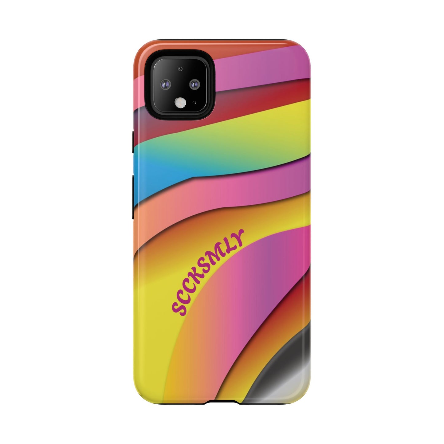 Modern Retro Rainbow Phone Case for Google Pixel