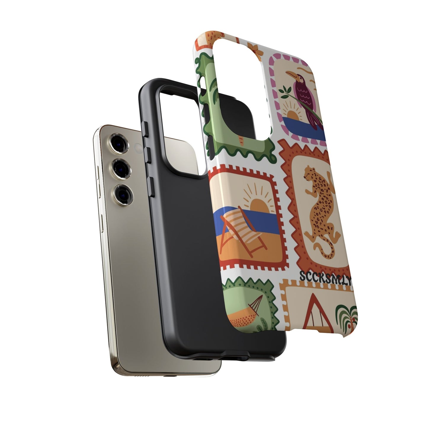 Tropical Print Phone Case for Samsung