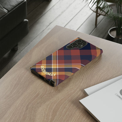 Harvest Tartan Phone Case for Samsung
