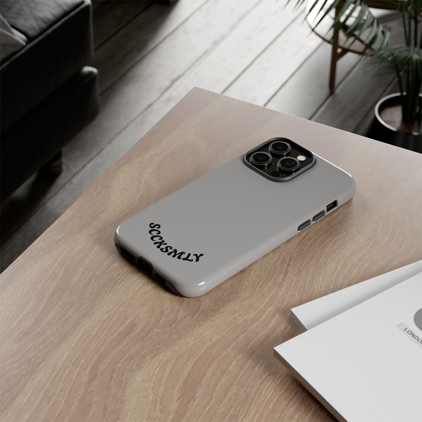 SOLID Asphalt Acid Tough Case for Apple