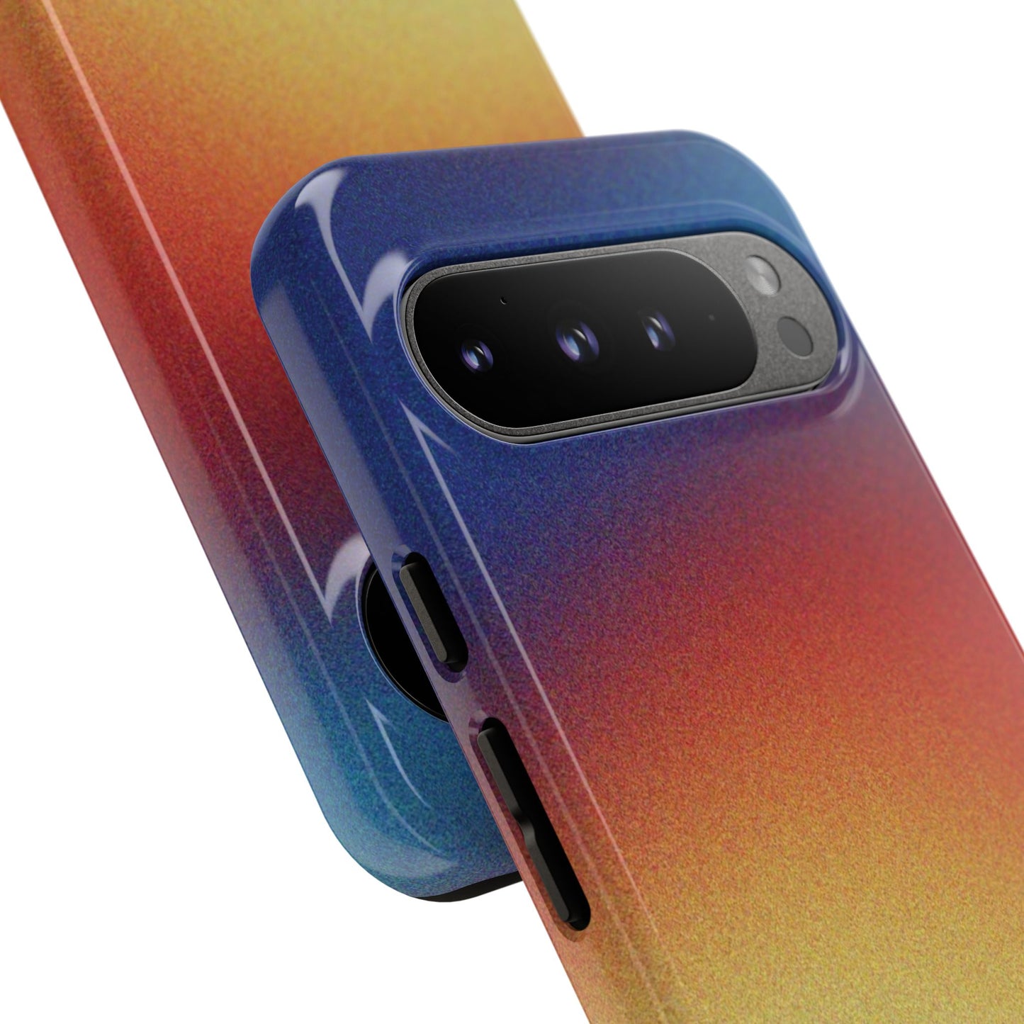 Faded Sunset Aura Tough Phone Case for Google Pixel