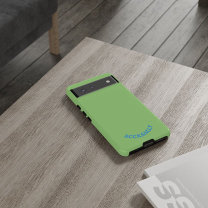 SOLID Sour Lime Tough Case for Google Pixel