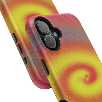 Toxic Spiral Tough Phone Case for Apple