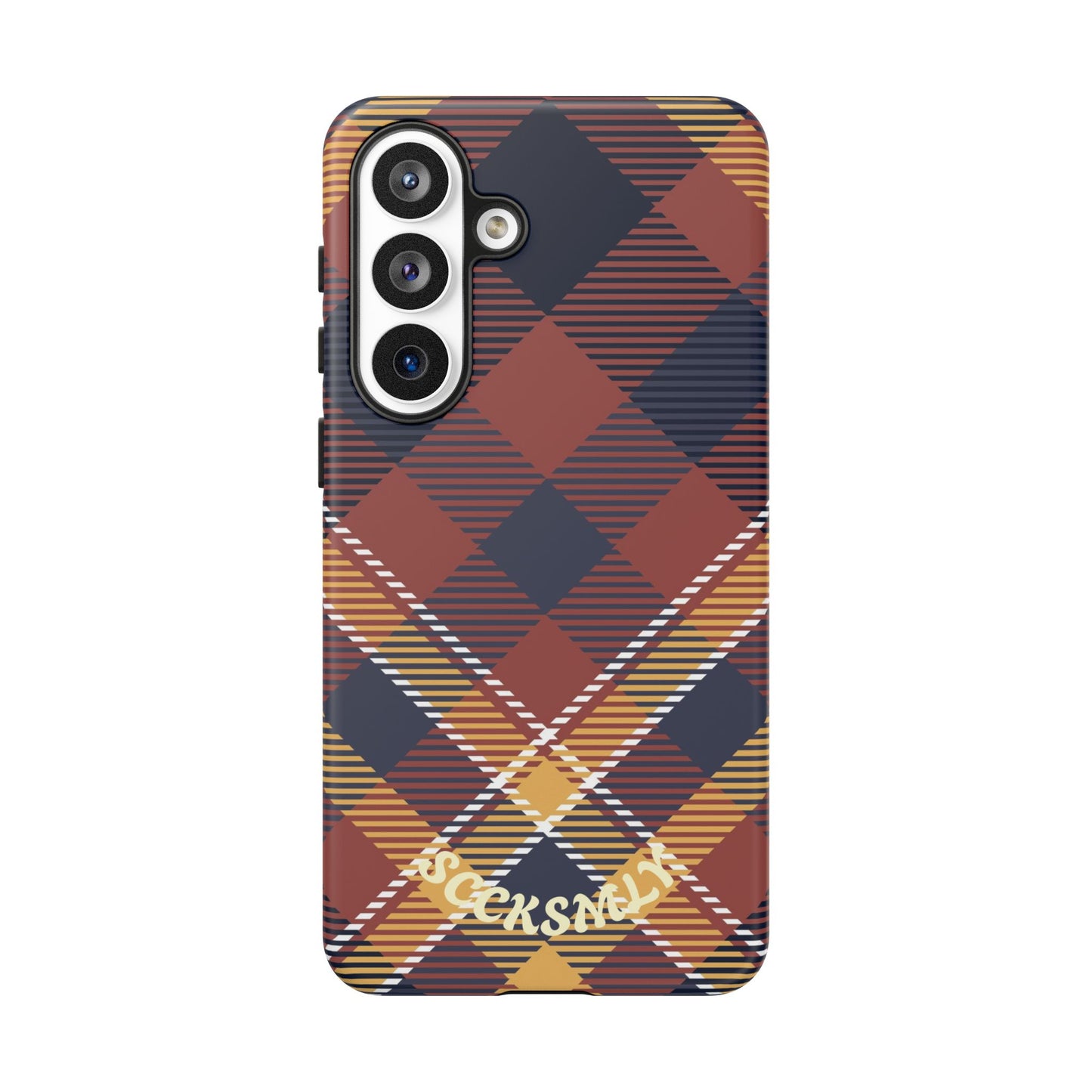 Harvest Tartan Phone Case for Samsung