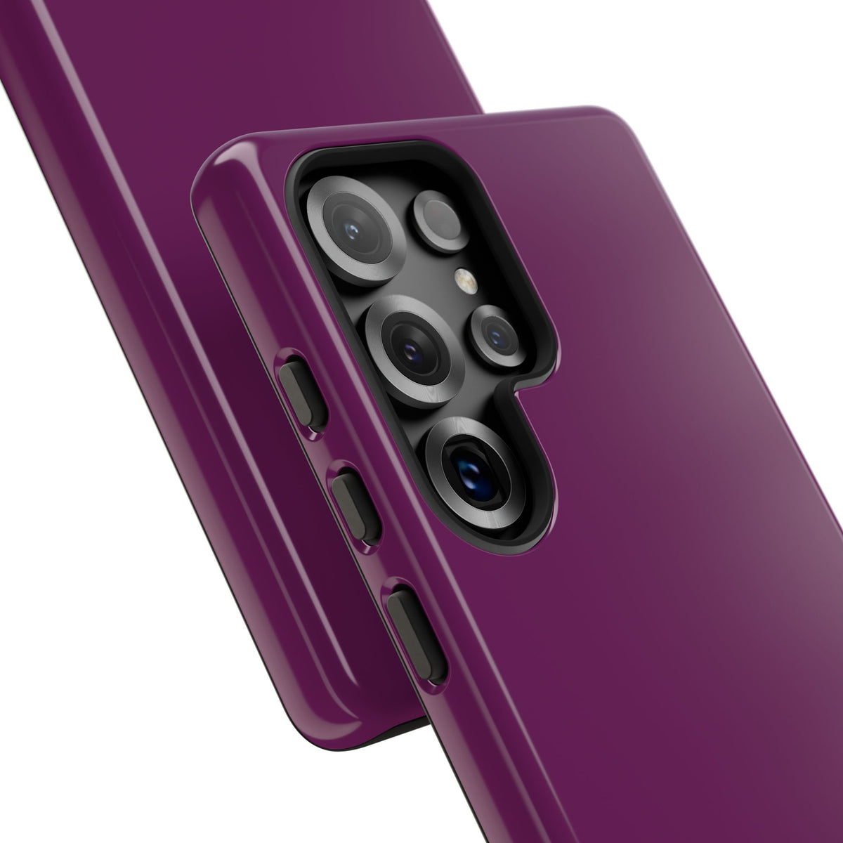SOLID Amethyst Matte Tough Phone Case for Samsung