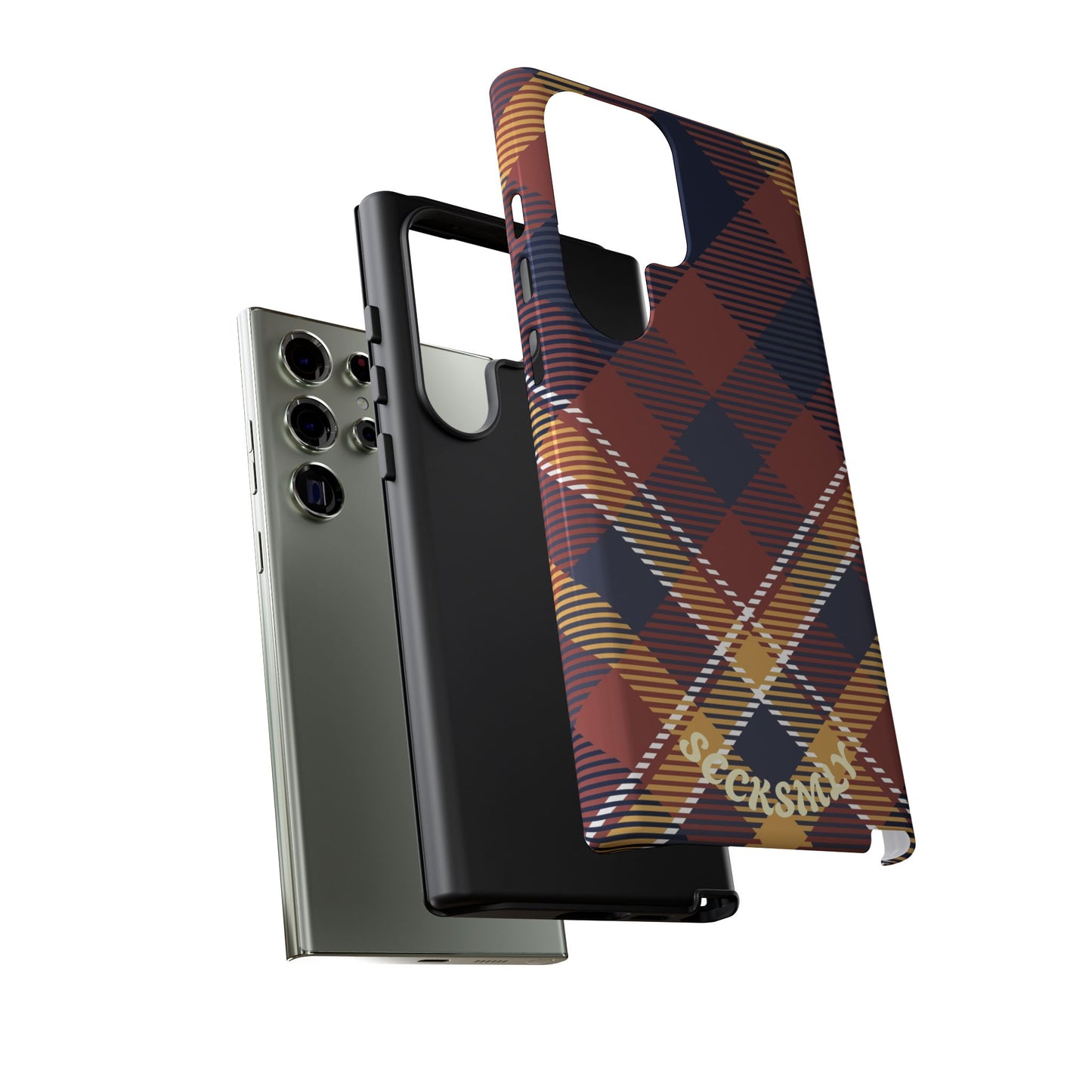 Harvest Tartan Phone Case for Samsung